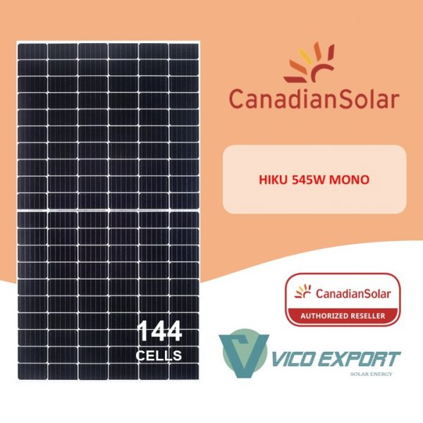 545w Canadian Solar Monocristalino