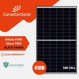 410w Canadian Solar Black Frame