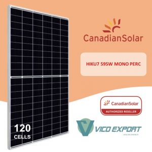 595w Canadian Solar Monocristalino