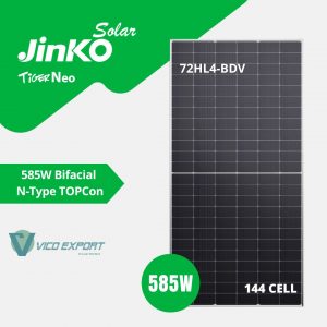 585w Jinko Solar N-type Serie Tiger Neo 72HL4-BDV