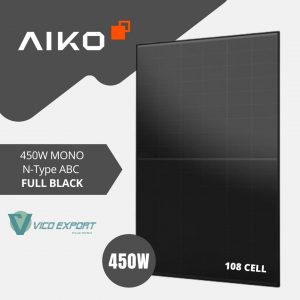 450w Aiko Solar Full Black