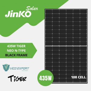 435w Jinko Tiger Neo Ntype Black Frame