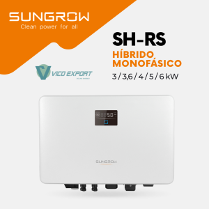 Inversor híbrido monofásico Sungrow SHRS de 3 a 6 kW