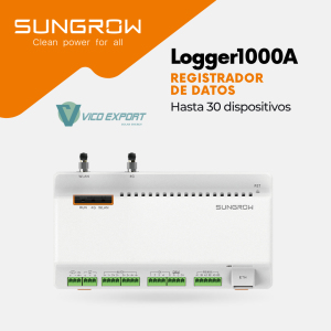 Registrador de datos Sungrow Logger1000A para monitorización fotovoltaica