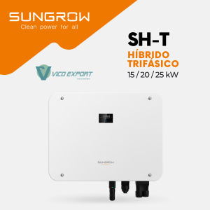 Inversor híbrido trifásico Sungrow SH15/20/25T de 15 a 25 kW