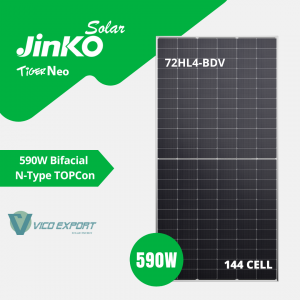 590w Jinko Solar N-type _ Serie Tiger Neo 72HL4-(V)