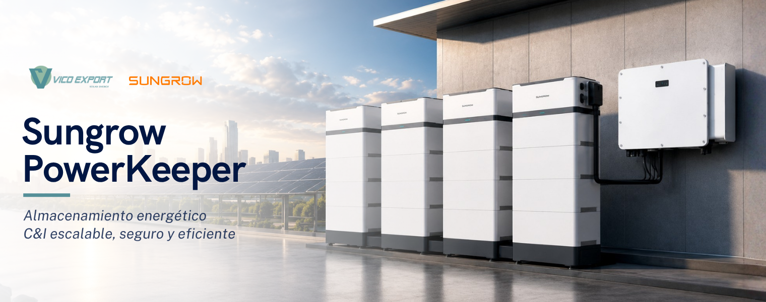 Sungrow PowerKeeper, sistema modular de almacenamiento energético C&I