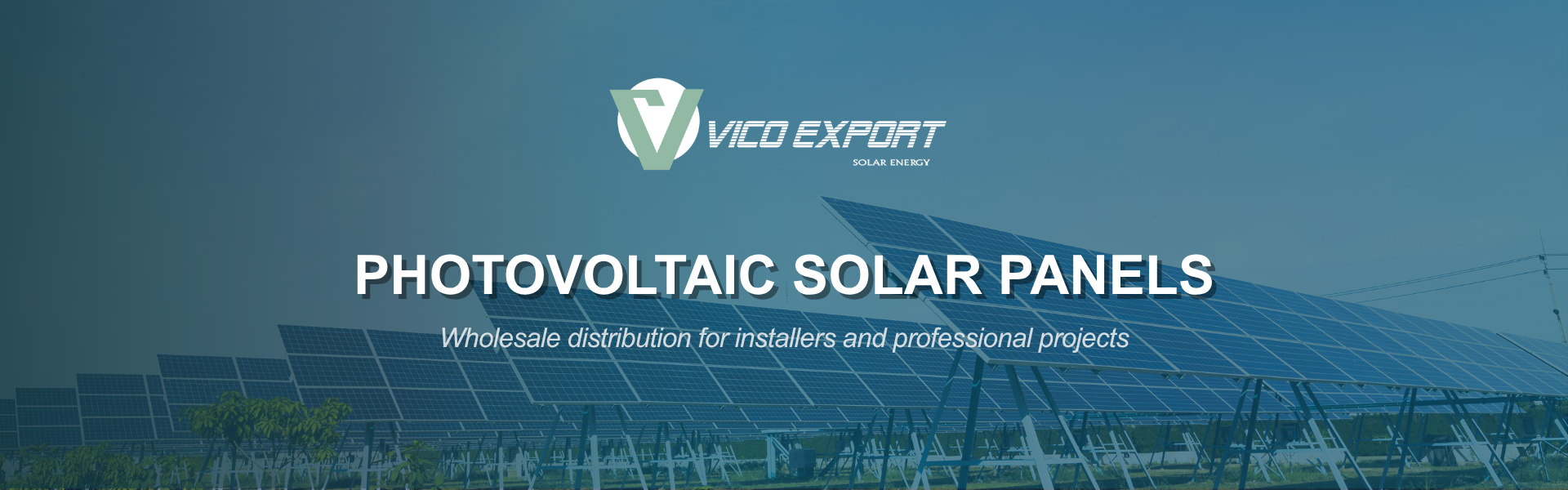 Wholesale distribution for installers and professional projects Wholesale distribution for installers and professional projects