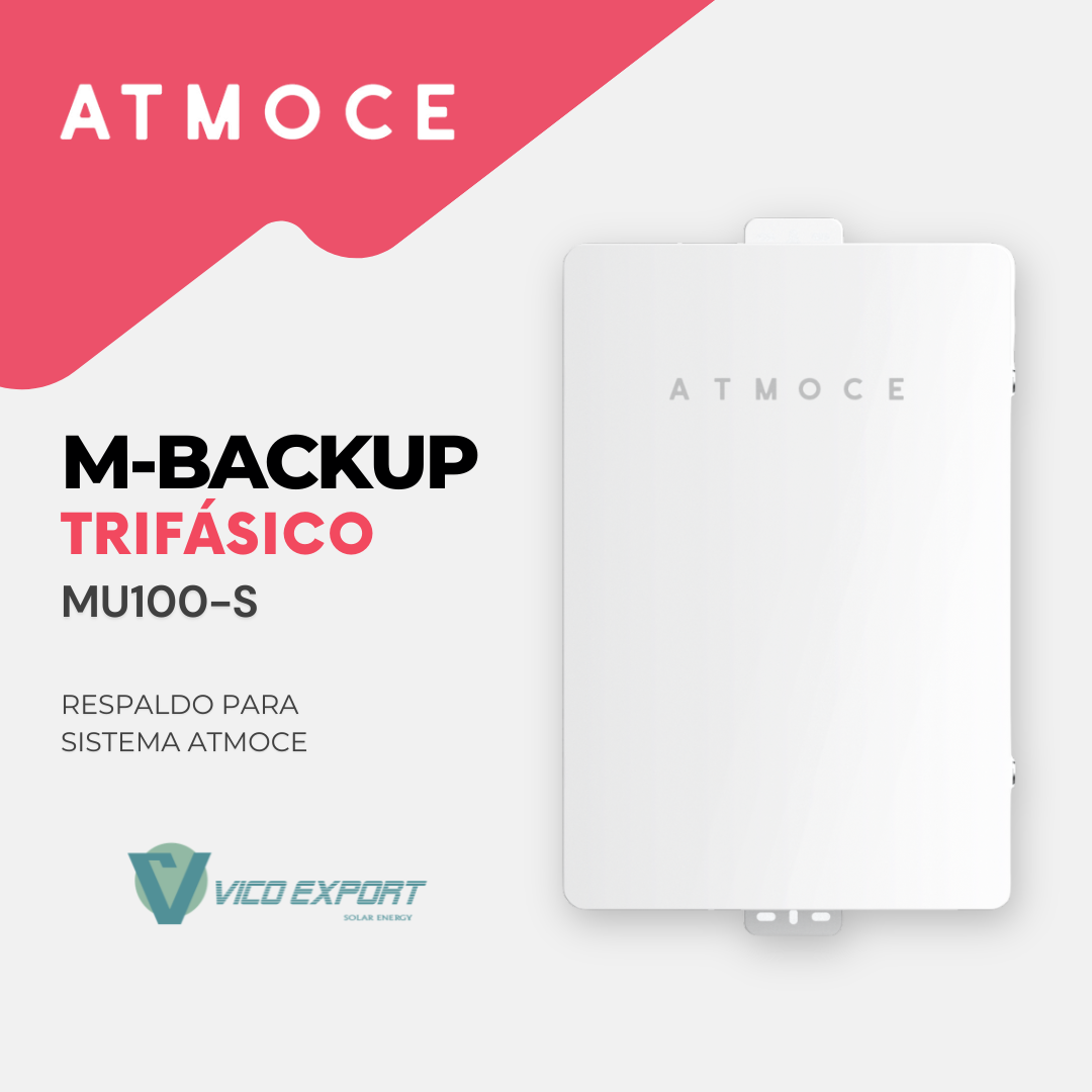 ATMOCE M-Backup MU100-T trifásico