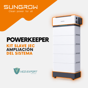 Kit de accesorios Sungrow PowerKeeper Slave IEC con unidad superior y base para torre adicional de baterías.