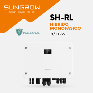 Inversor híbrido monofásico Sungrow SH8/10RL de 8 y 10 kW
