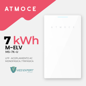 Batería ATMOCE M-ELV MS-7K-U de 7 kWh con acoplamiento AC